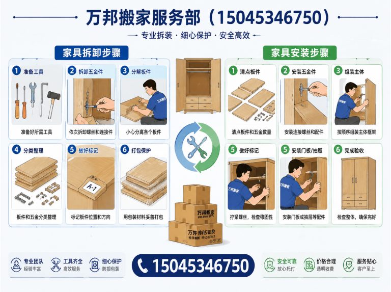 双城区家具拆装展示图